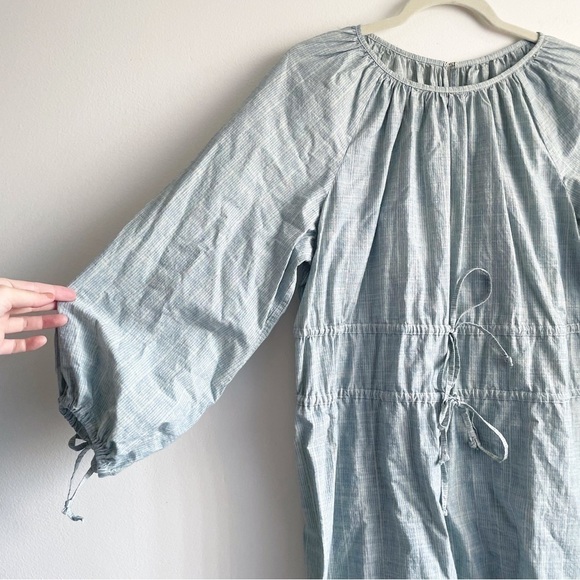 New Current Elliott country prairie coastal cottagecore Isa Dress balloon sleeve - Picture 4 of 7